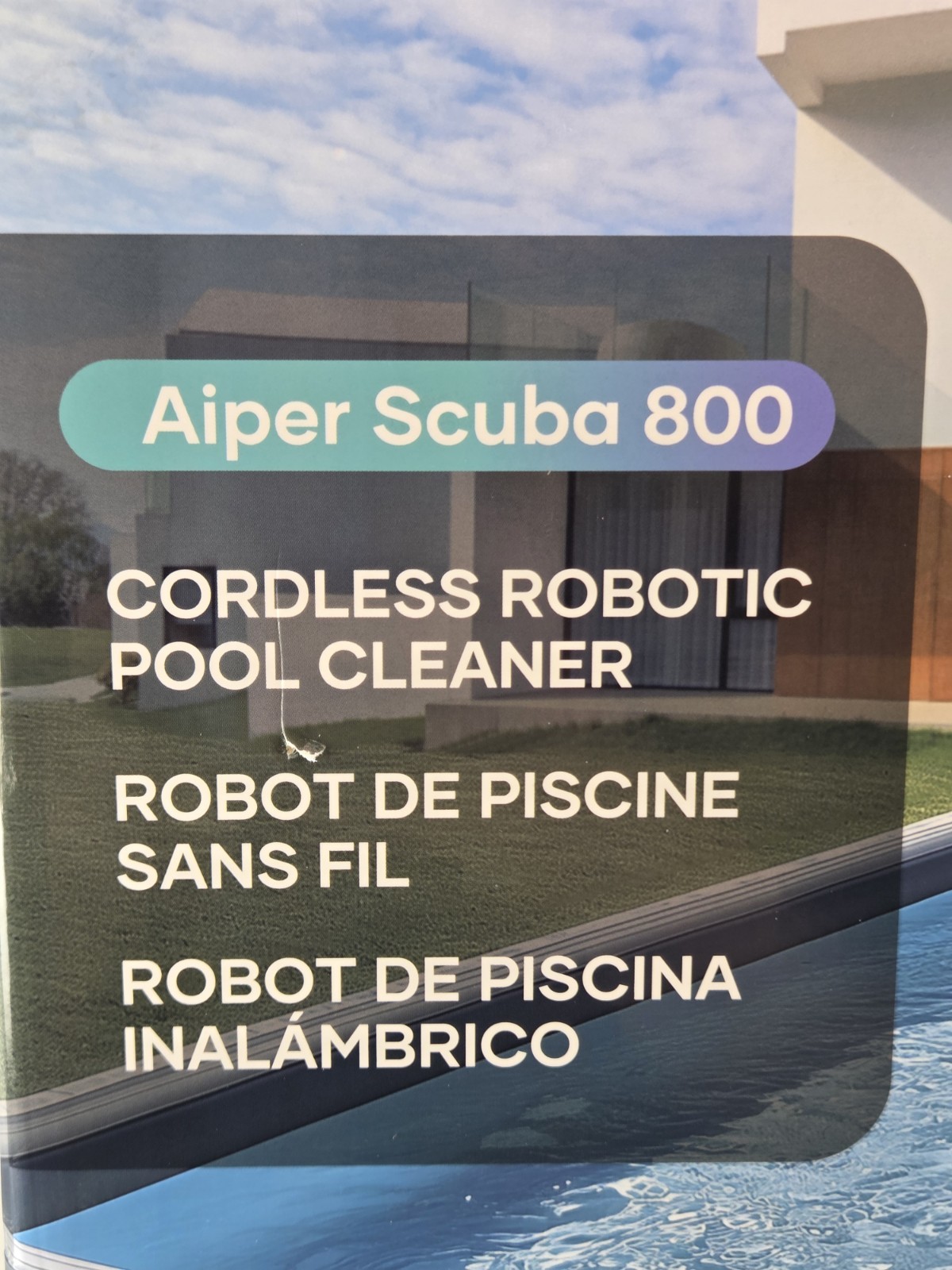 Aiper Scuba 800W Cordless Robotic Automatic Pool Cleaner for Pools NEW gallery
