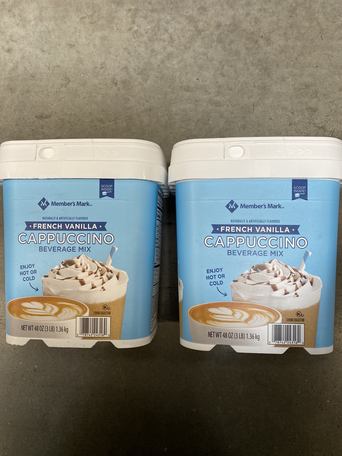 **2 Pack**Member's Mark French Vanilla Cappuccino Beverage Mix (48 oz.) gallery