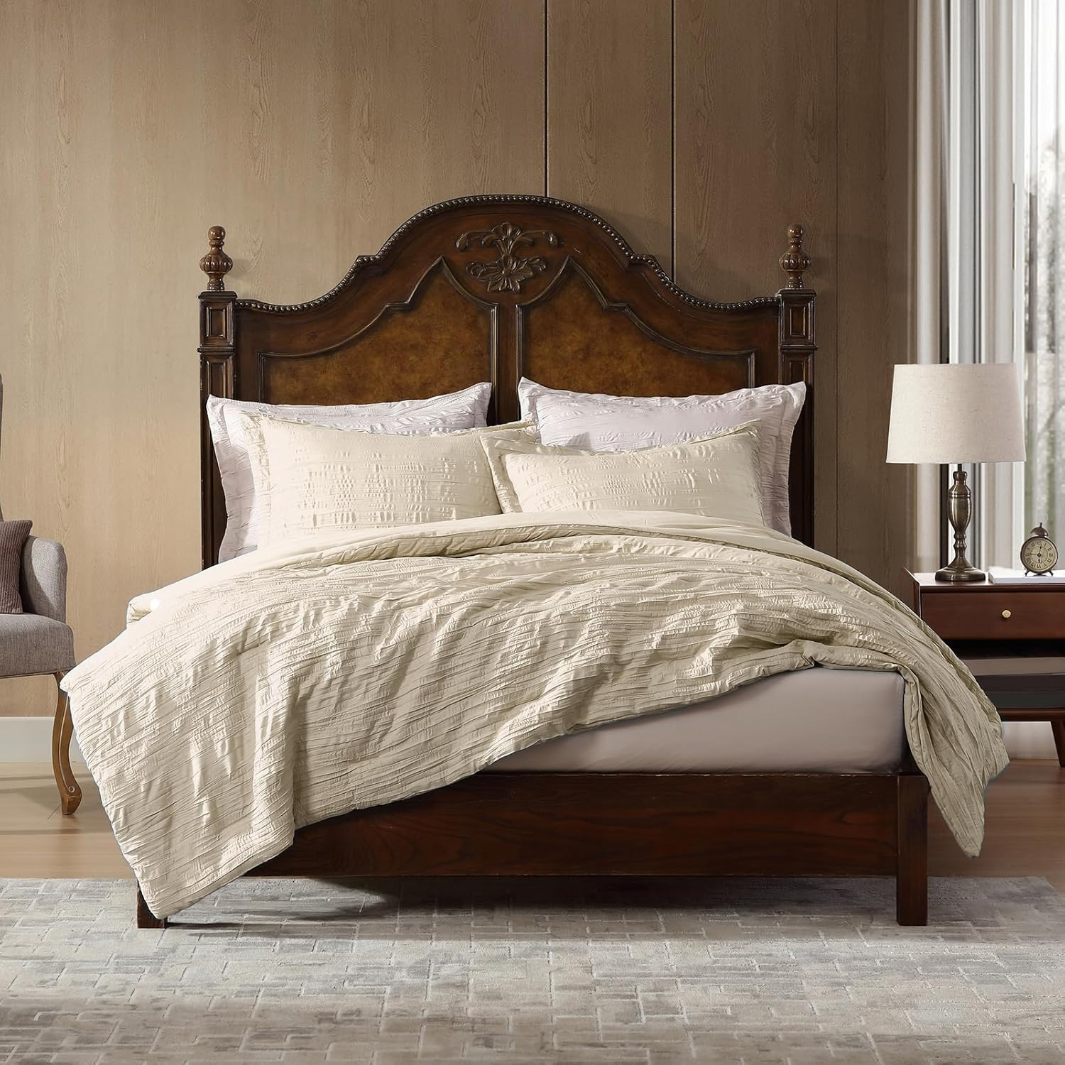 All Season Lightweight Soft,Jacquard,Chic,Embroidered Comforter Sets - GG Home gallery