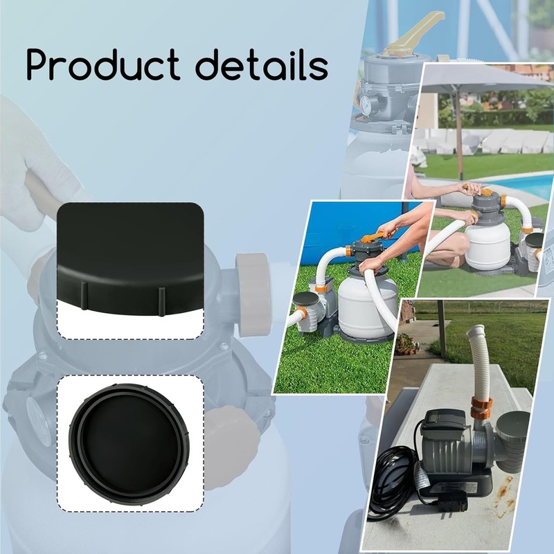 Strainer Cover For 58498E Flowclear 1500-Gallon Sand Filter, P07018 and P07019 gallery