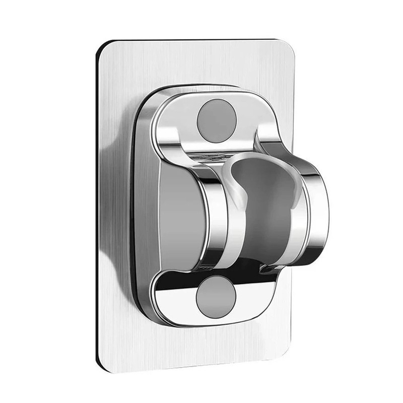 Self-adhesive Handheld Shower Head Holder Adjustable Wall Mount Shower Bracket gallery
