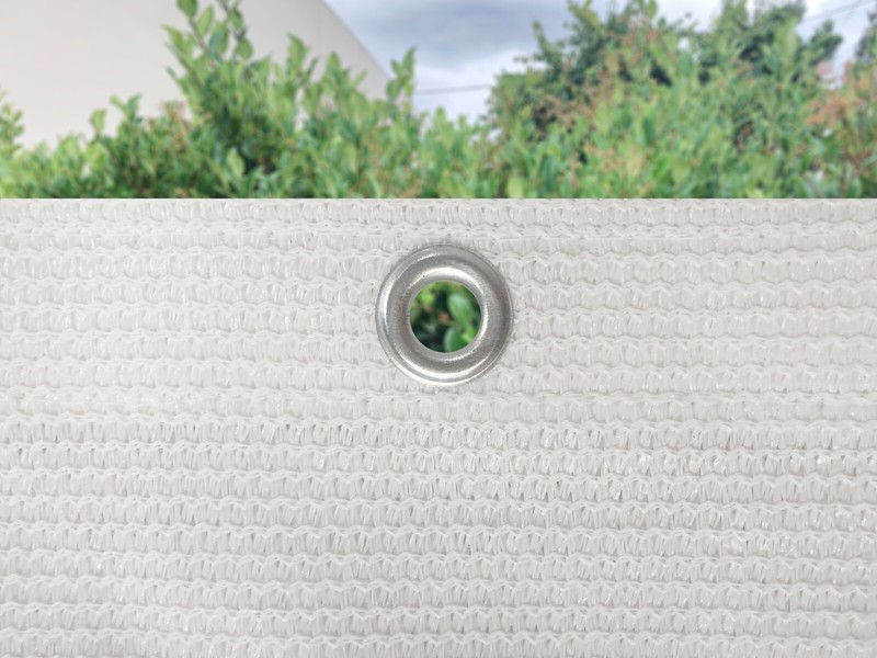 Custom Gate Driveway Barrier Privacy Screen Panel Mesh 90% UV Block w/ Grommets gallery