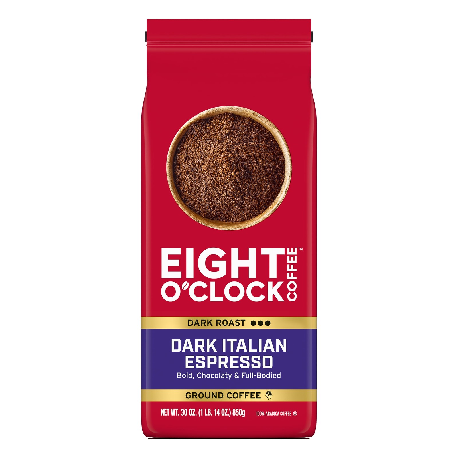 Dark Italian Espresso, Dark Roast Ground Coffee, 100% Arabica, Bold & Chocola... gallery