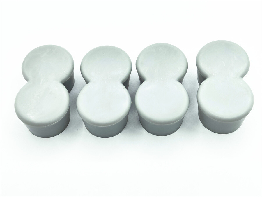 4Pcs Dual Double 1" Chair Table Leg Caps Cover For 50s Diner Kitchen Table Tip gallery