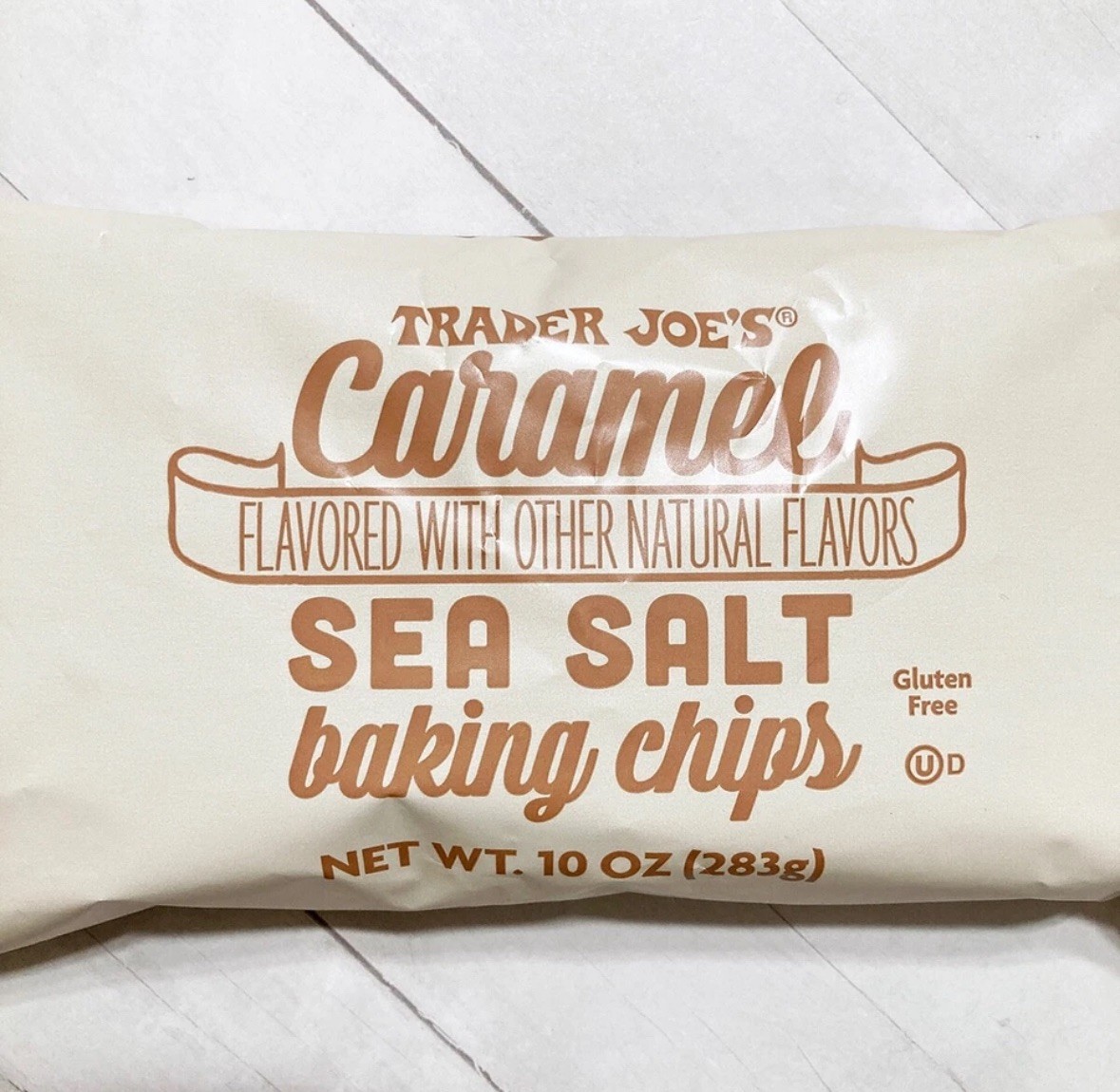 Trader Joes CARAMEL SEA SALT Baking Chips GLUTEN FREE 07/2027 SOLD OUT. gallery