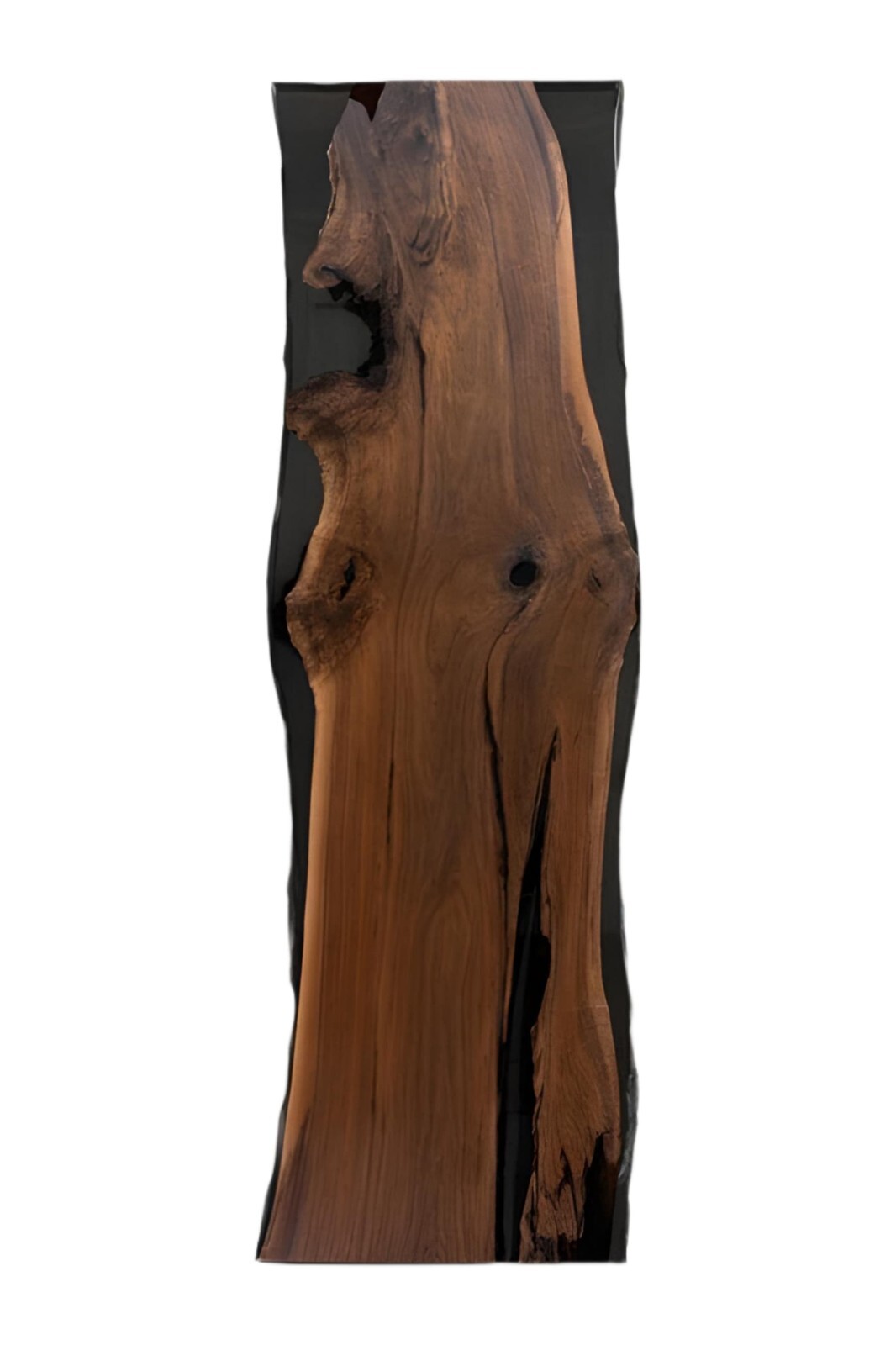 80"x36" Black Walnut Live Edge Epoxy River Conference Table - Dining /Sofa Table gallery