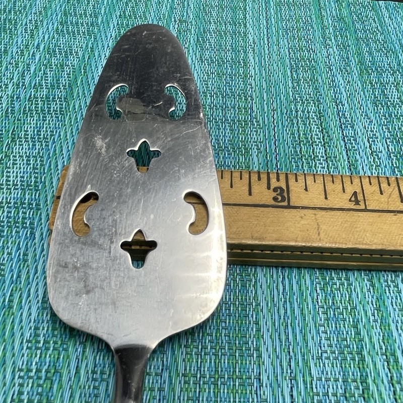 Marcrest MCF1 Atomic Starburst PIE SLICER SERVER Stainless 5 Stars MCM Vtg USA gallery