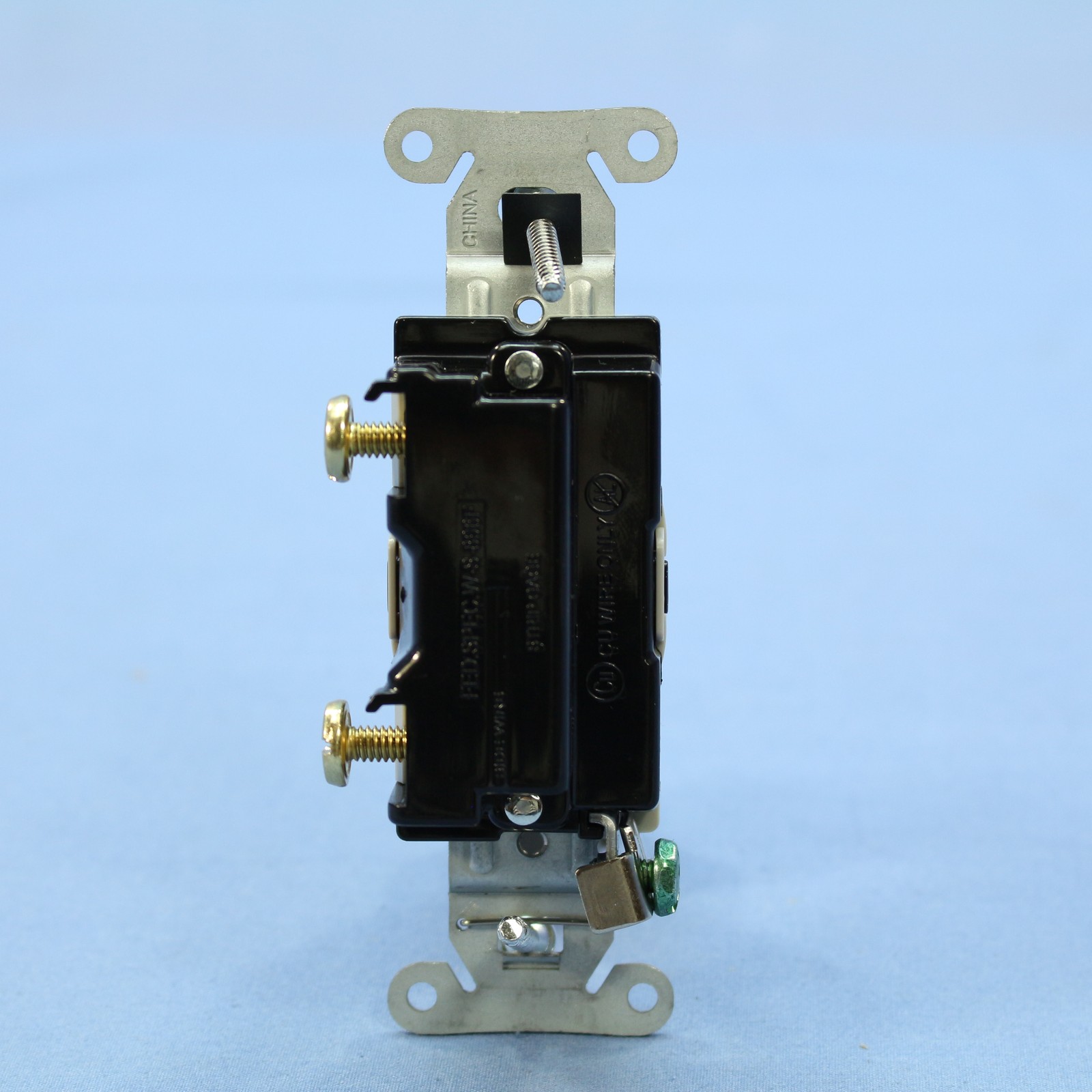 Hubbell Bryant CS120 Brown Commercial Grade ON/OFF Toggle Wall Light Switch 20A gallery
