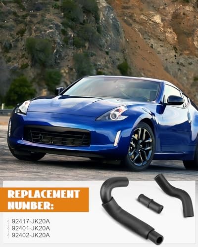 Heater Hose Connector Kit 3PCS Fit for Nissan 370Z 2009-2020, Fit for Infiniti gallery
