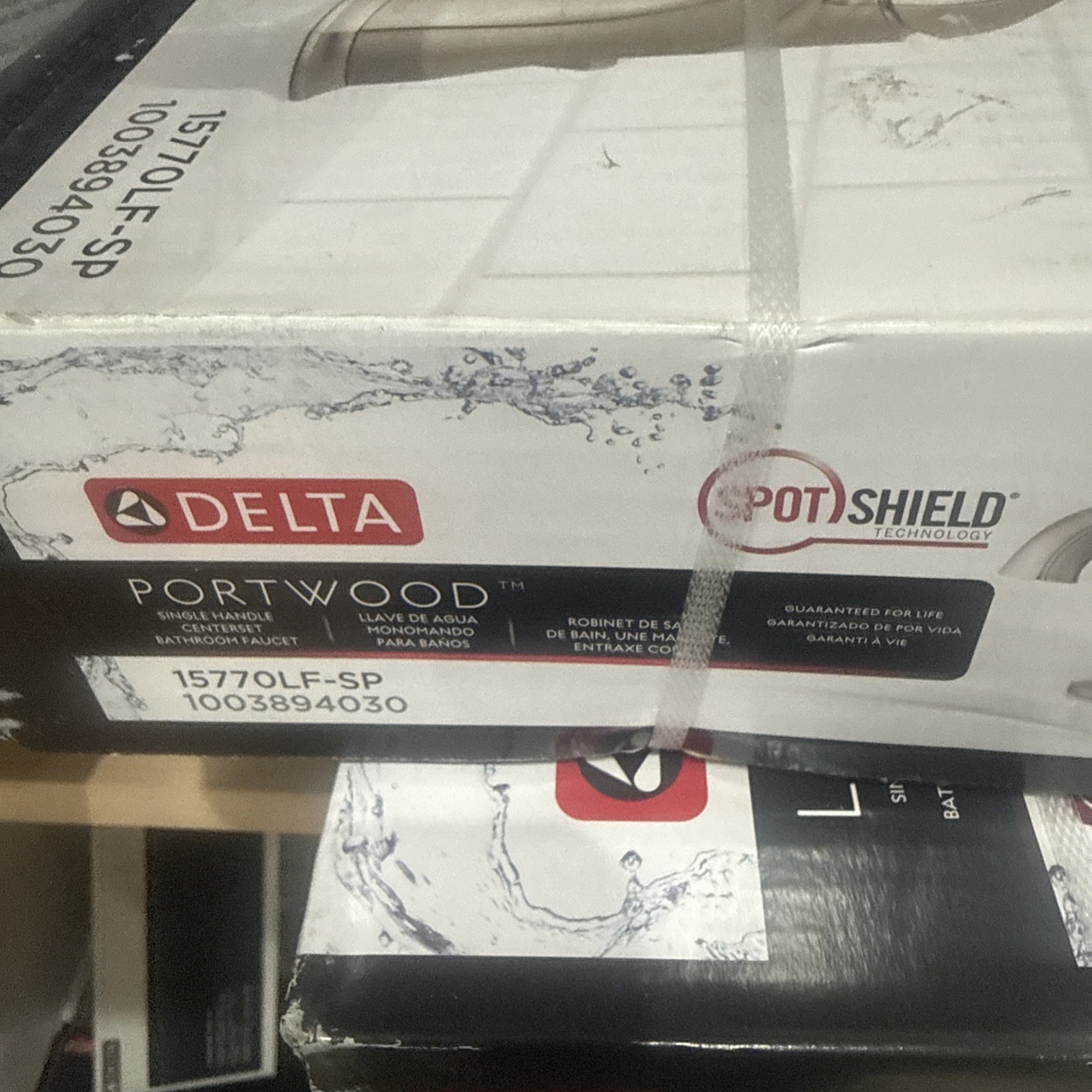 Delta Portwood Single Handle Centerset Bathroom Faucet Brushed Nickel gallery