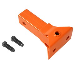 For 3 Point Hitch 2″ Receiver Sub-Compact Tractor Steel Sleeve Hitch Adapter