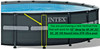 Vertical Pole Intex 12430A XTR Ultra 52" deep by 18' 20' 22' 24' 26' Round gallery