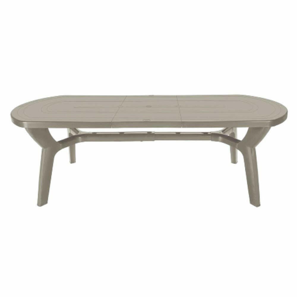 Grand Soleil Pagoda Extendable Outdoor Indoor Patio Dining Table - Plastic gallery