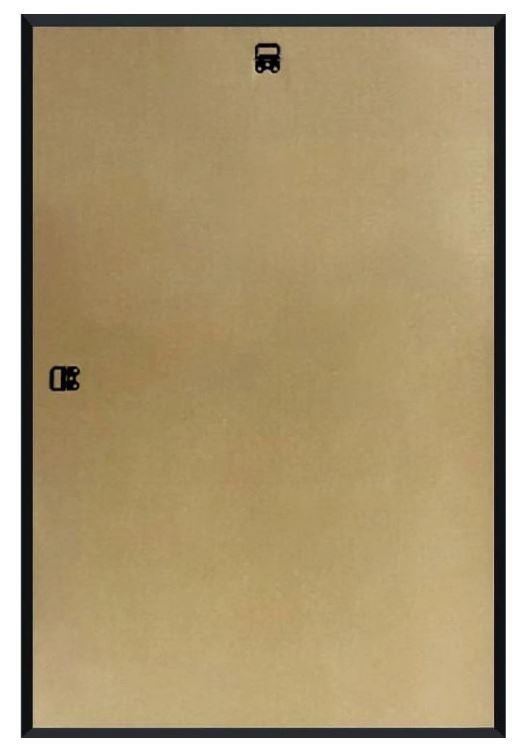 Mainstays 24x36 Basic Black Poster Frame FREE Shipping gallery