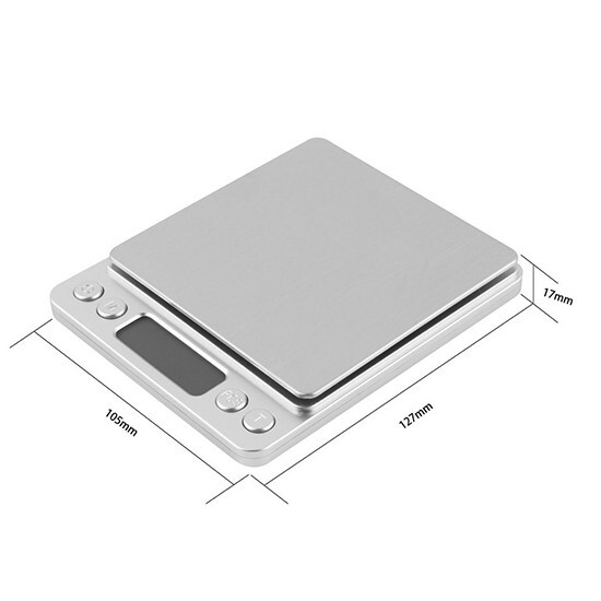 Smart Electronic Scale Digital Jewelry Scale Food Gram Scale LCD Display 500g/0. gallery
