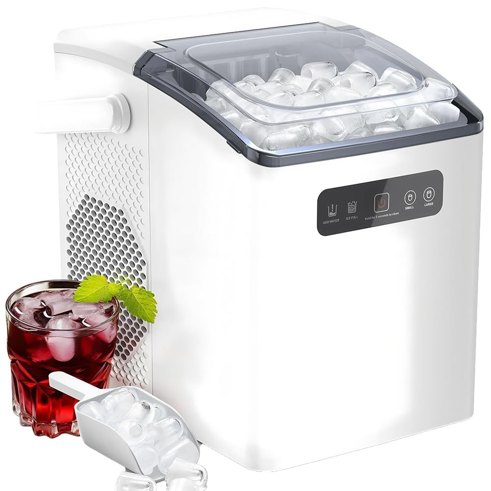 Portable Compact Ice Maker for Home - Mini Freezer with Fast Ice Production gallery
