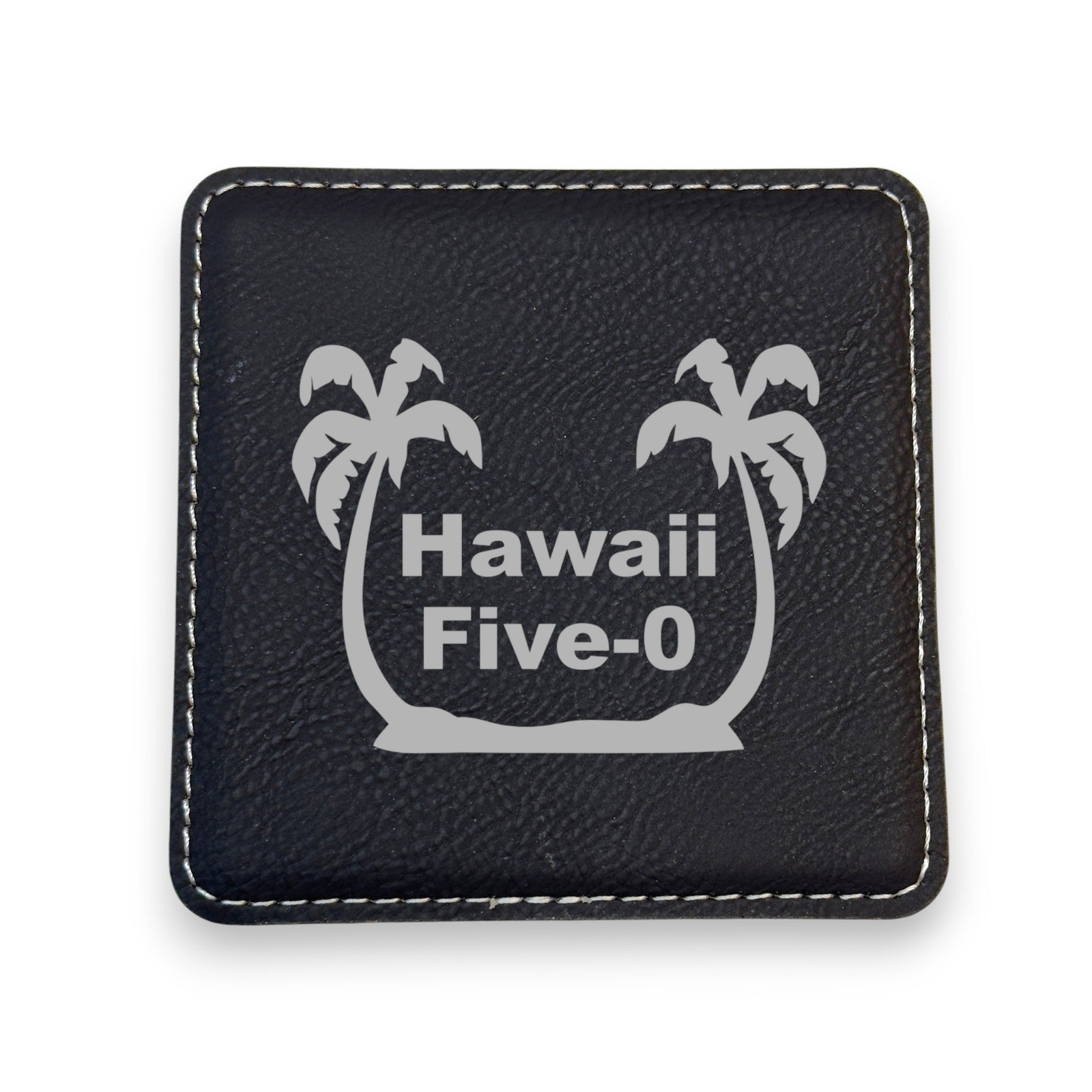 Coaster - Hawaii Five-0 - SET OF 2 - Leather or Stitched Cork gallery