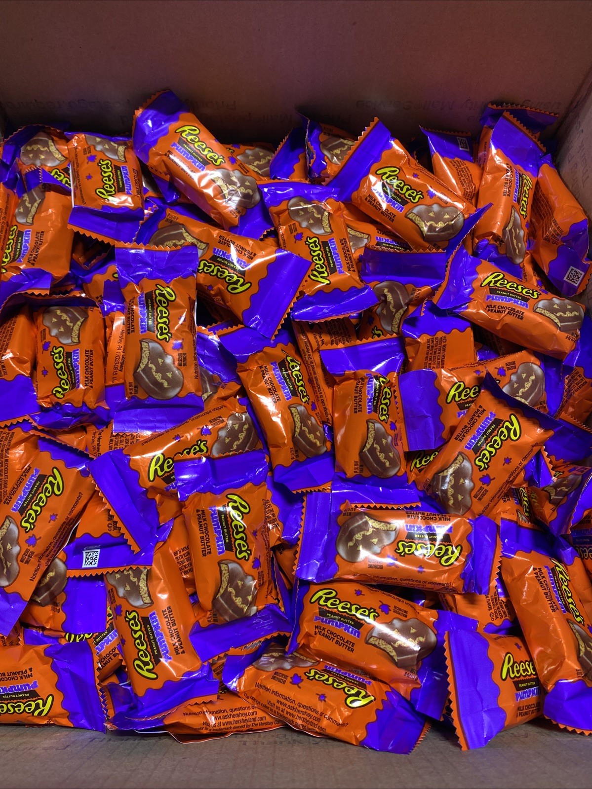 Reese's Halloween Peanut Butter Pumpkins 5 LBS Bulk Lot- BB: 08/2026 gallery