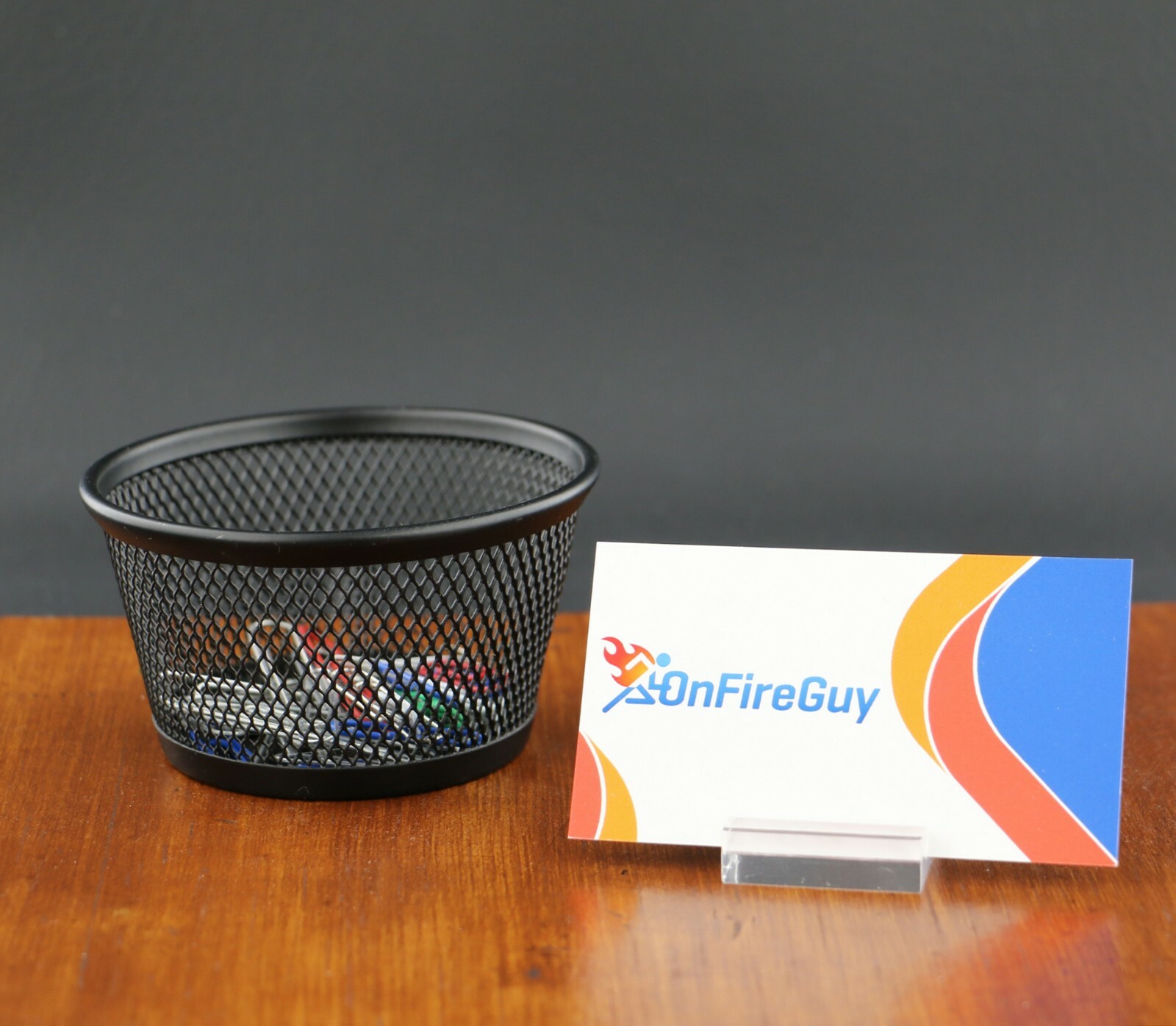 Display Stand Block for Place Settings Business Cards and Product Labels, 1-1/4" gallery