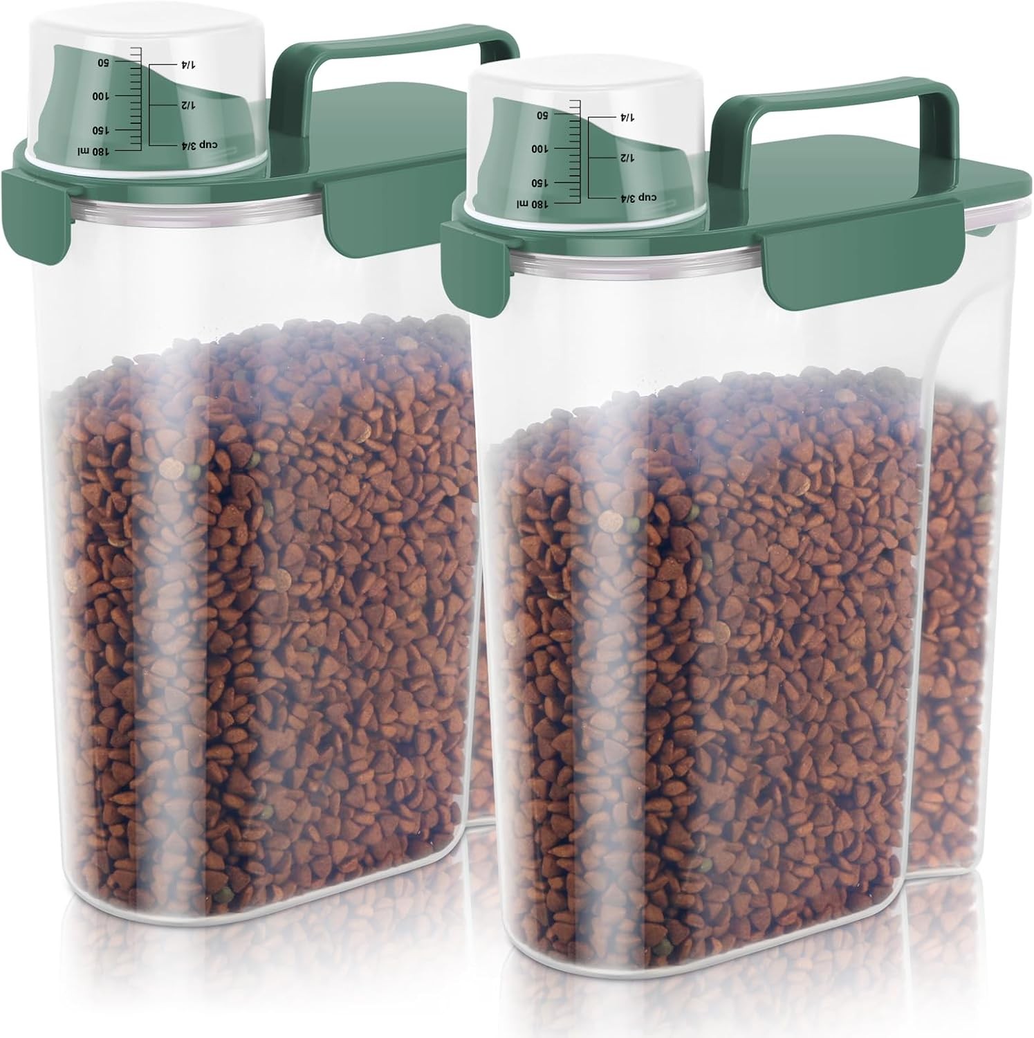 5-7lbs Cat Dog Storage Container Portable with Upgraded Large Spout and Cup, gallery