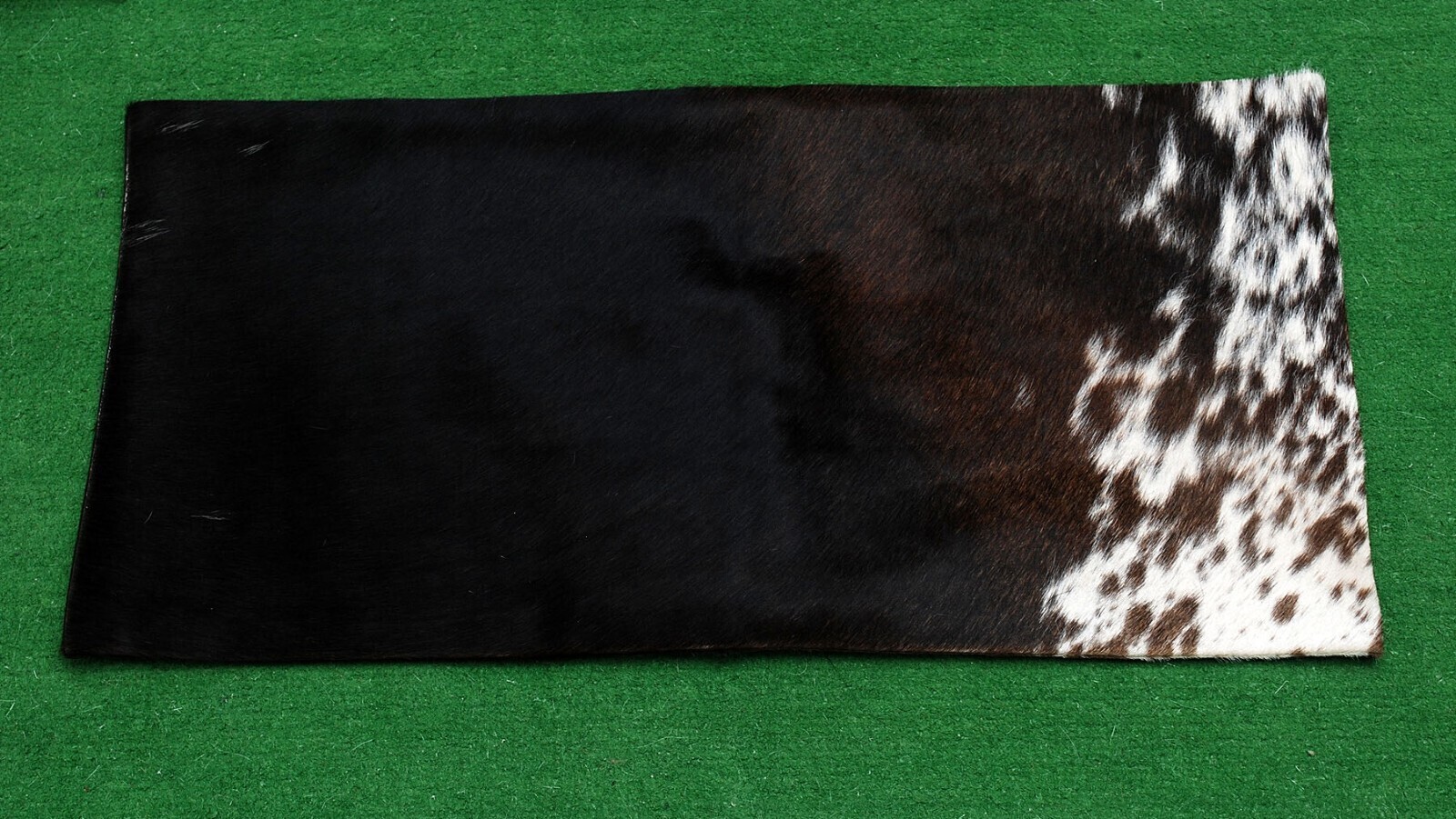 100% NEW COWHIDE LEATHER CUSHION COVER RUG COW HIDE HAIR (24" x 12") SA-8100 gallery