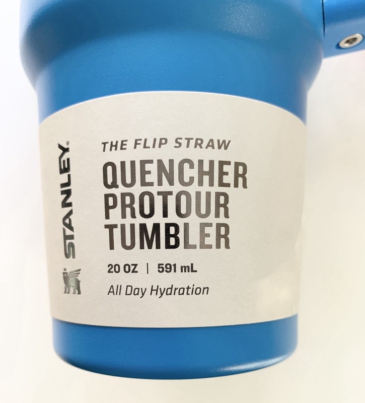 💙 Stanley 💧20 oz The Quencher Protour Flip Straw Tumbler 💙 Blue Azure Fade💧 gallery
