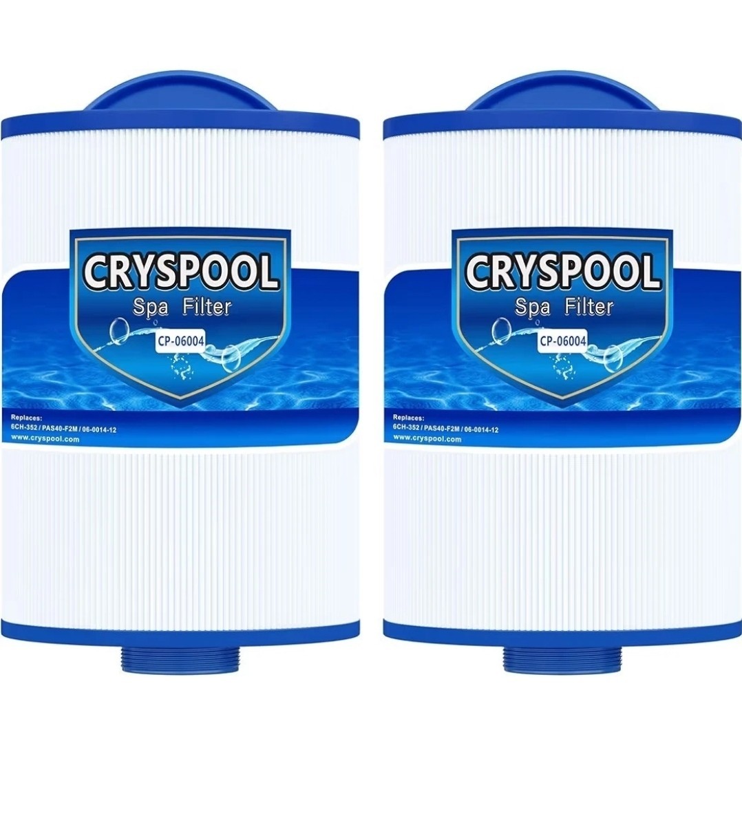 Cryspool 06004 Spa Filter 2 Pack 35 Sq Ft Artesian Spas 6CH-352 gallery