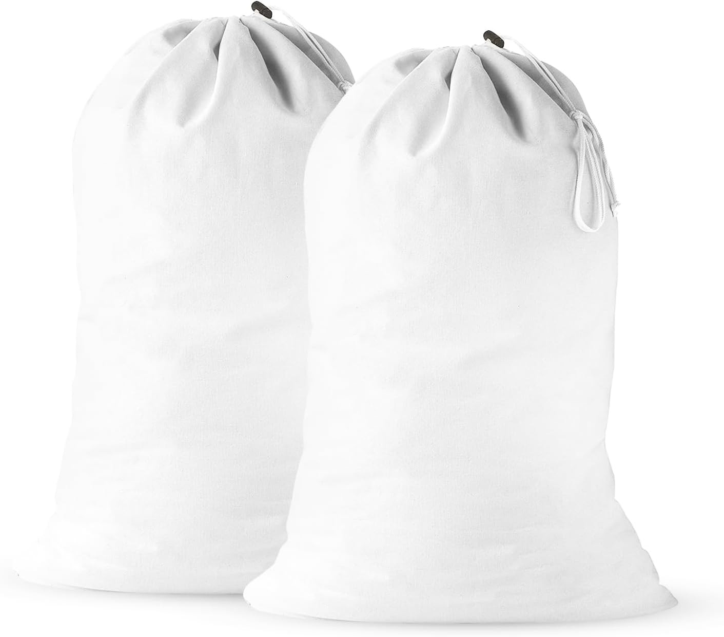 2 Pack - Cotton Laundry Bag, Heavy Duty Large Laundry Bags 24 x 36 inch Drawstri gallery