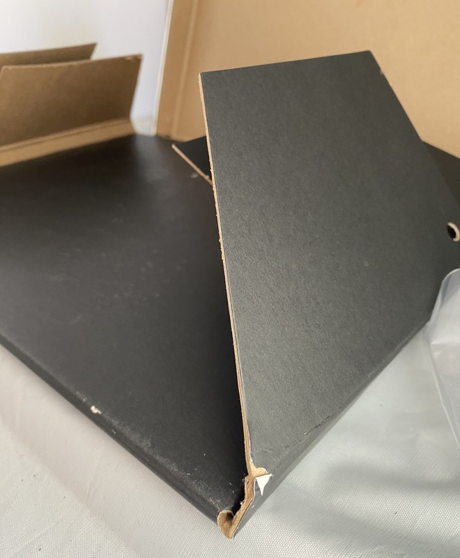 Ikea Kassett Single Large Storage Box Black 33x25x17 CM 13x10x6 7/8 IN Used gallery