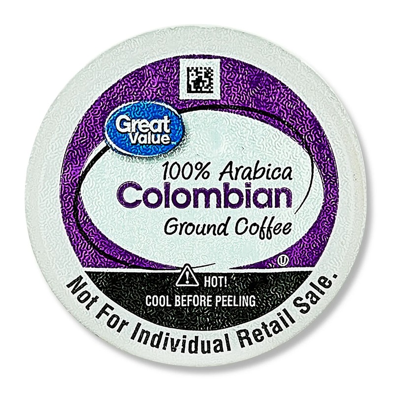Great Value Unflavored Ground Coffee Pods Variety (Pack 8.3 oz 24 Count) gallery