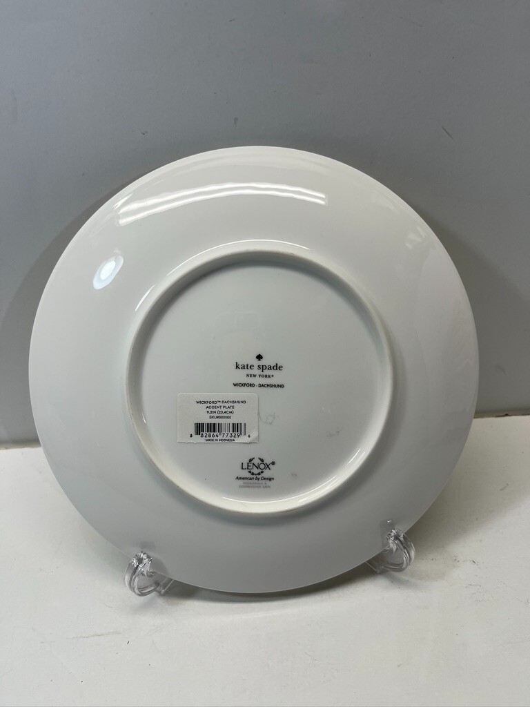 Kate Spade New York Lenox Accent Plate - Dachshund Wickford Yellow gallery