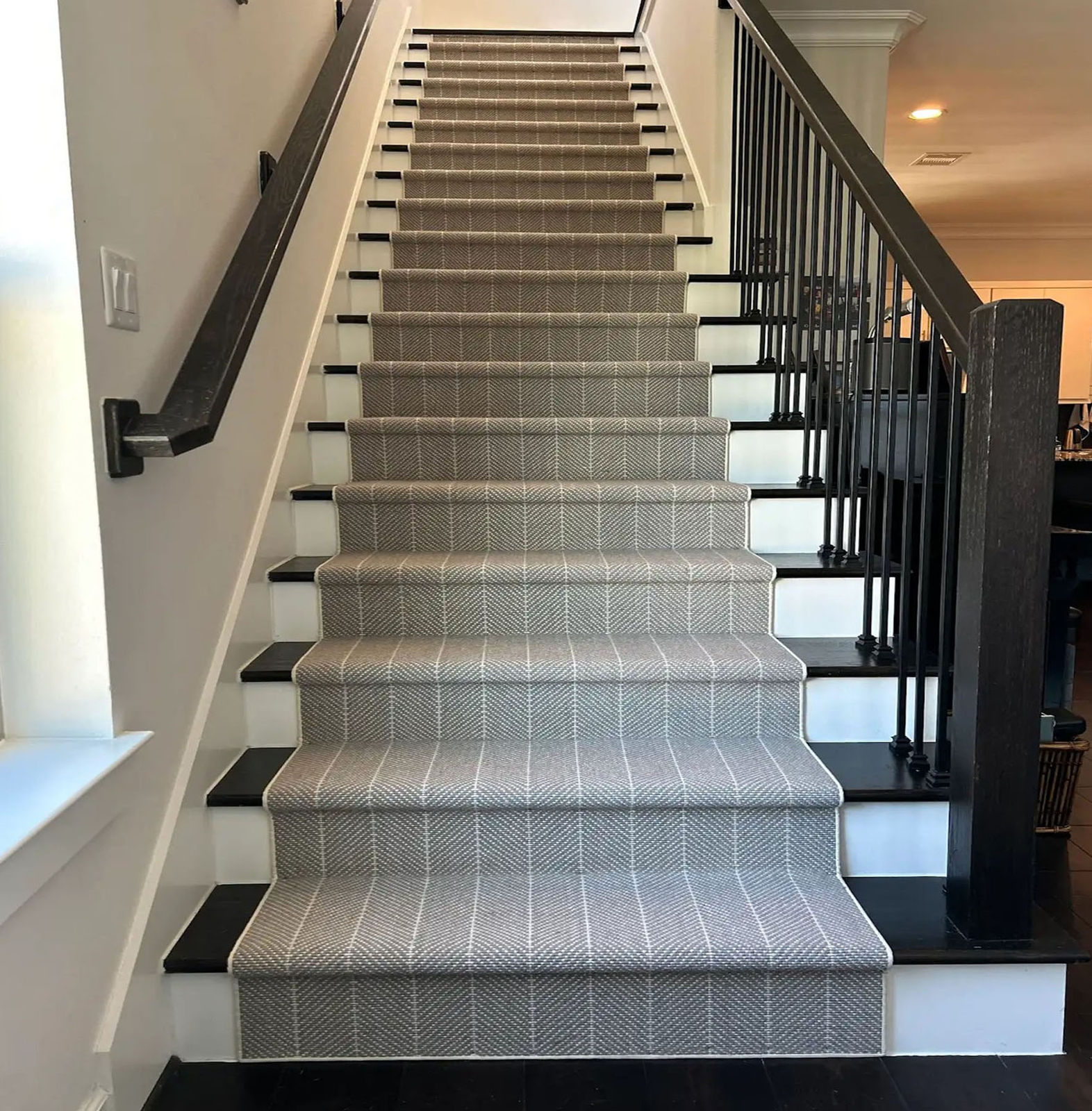 Custom Multi Size Stair/Hallway Runner Handmade Wool 31 inch/30 feet Area Rug gallery