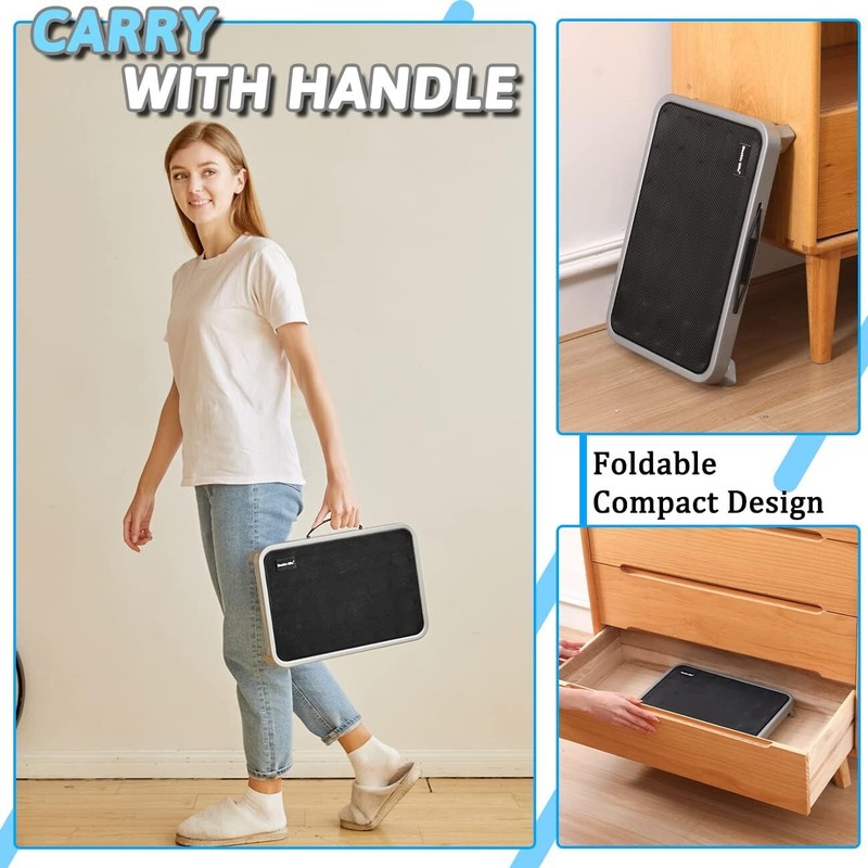 3 Levels Adjustable Folding Step Stools for Adults Sturdy Metal RV Step Stool gallery