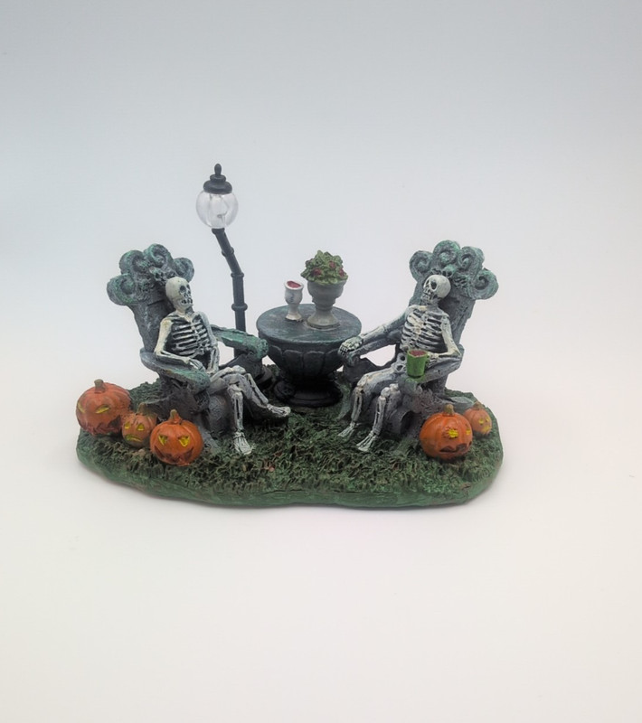 Lemax SPOOKY TOWN and Other Assorted HALLOWEEN Miniatures - Lot of 30 SEE DESC gallery