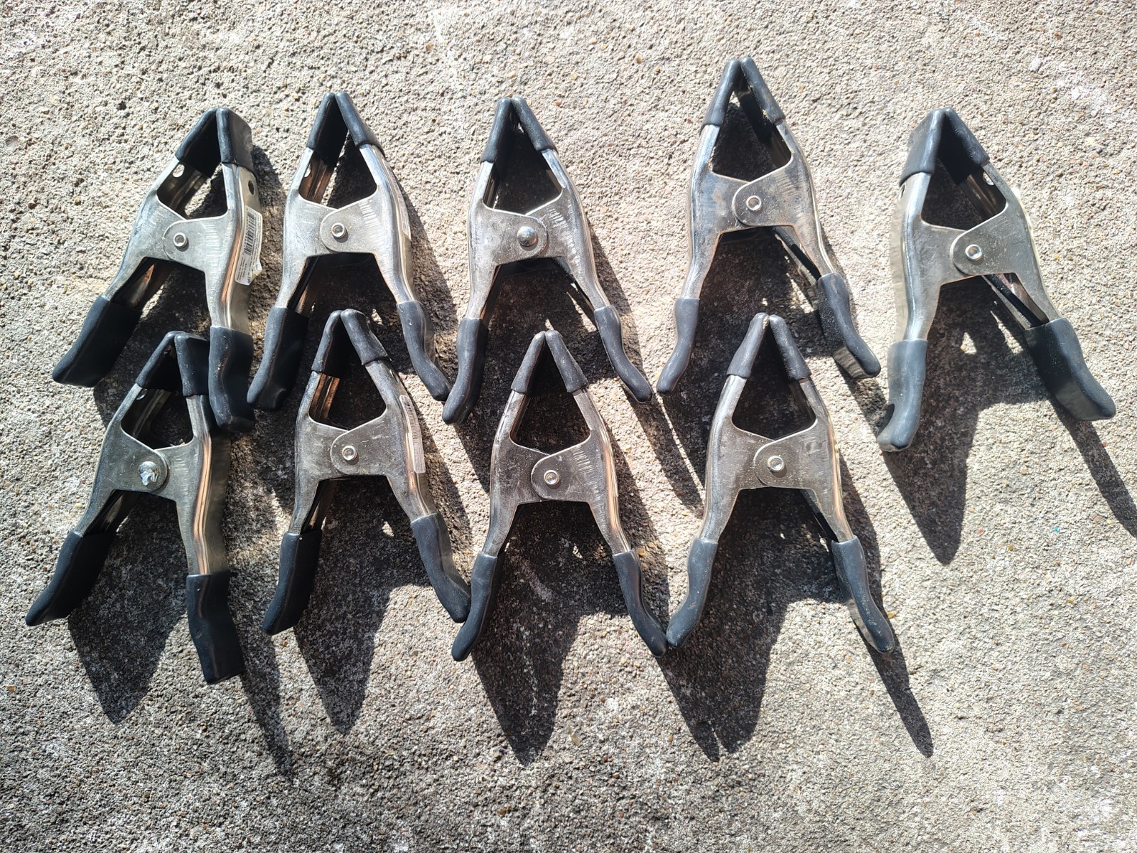 9pc Anvil 2 in. Spring Clamp Heavy Duty 38 Lbs. Clamping Strength gallery