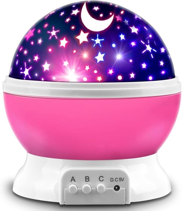 2 Pack Galaxy Star Projector Night Light, Romantic Bedroom Decor Lamp for Kids gallery