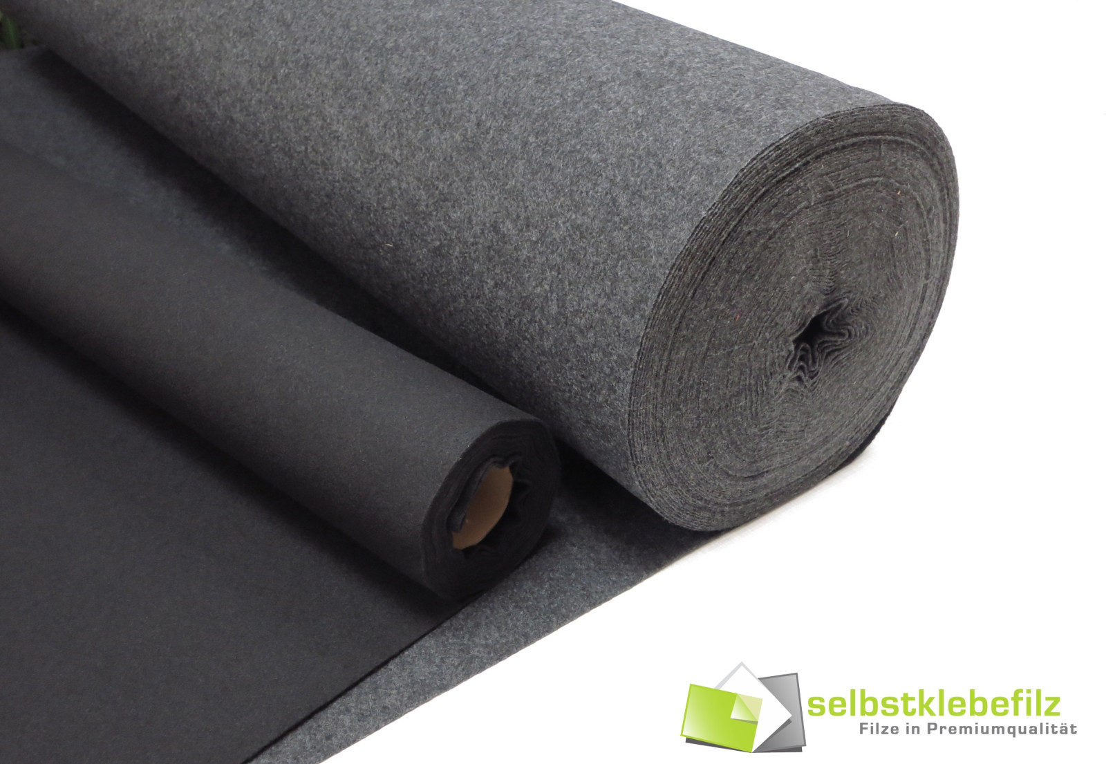 Profi Filz Meterware stark selbstklebend 2-10 mm weiß braun schwarz grau ab 0,1m gallery