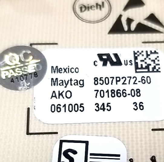 OEM Maytag Double Oven Control 8507P272-60 74009992 74009994 Free Same Day Ship gallery