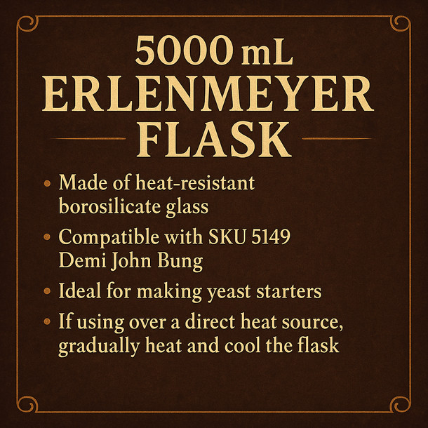 LD Carlson Erlenmeyer Flask 5000 mL gallery