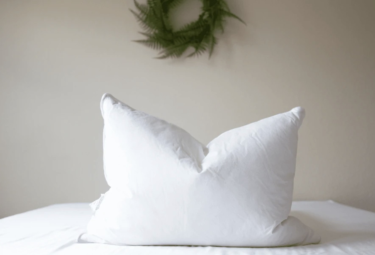 Encompass Group 50/50 Grey Duck Down and Feather Pillow gallery