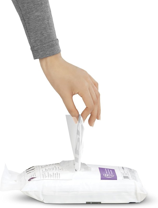 Simple Human Code M Custom Fit Drawstring Trash Bags, 20 Count- 4 Pack gallery