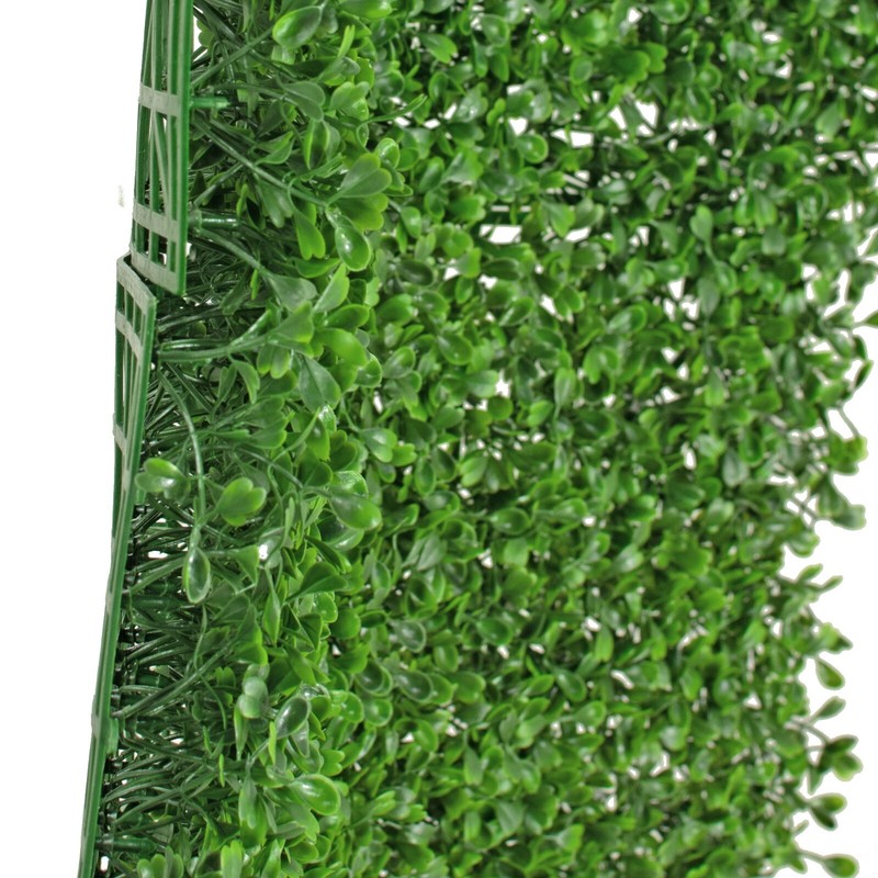 Artificial Boxwood Topiary Wall Panels, Green Hedges and Privacy Screen, 8 SQFT gallery