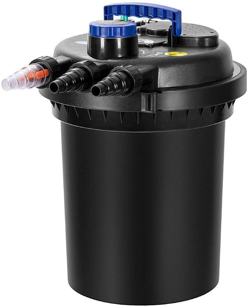 Pond Pressure Bio Filter w/ UV Sterilizer Multi-Stage Filtration 2600 Gallons gallery