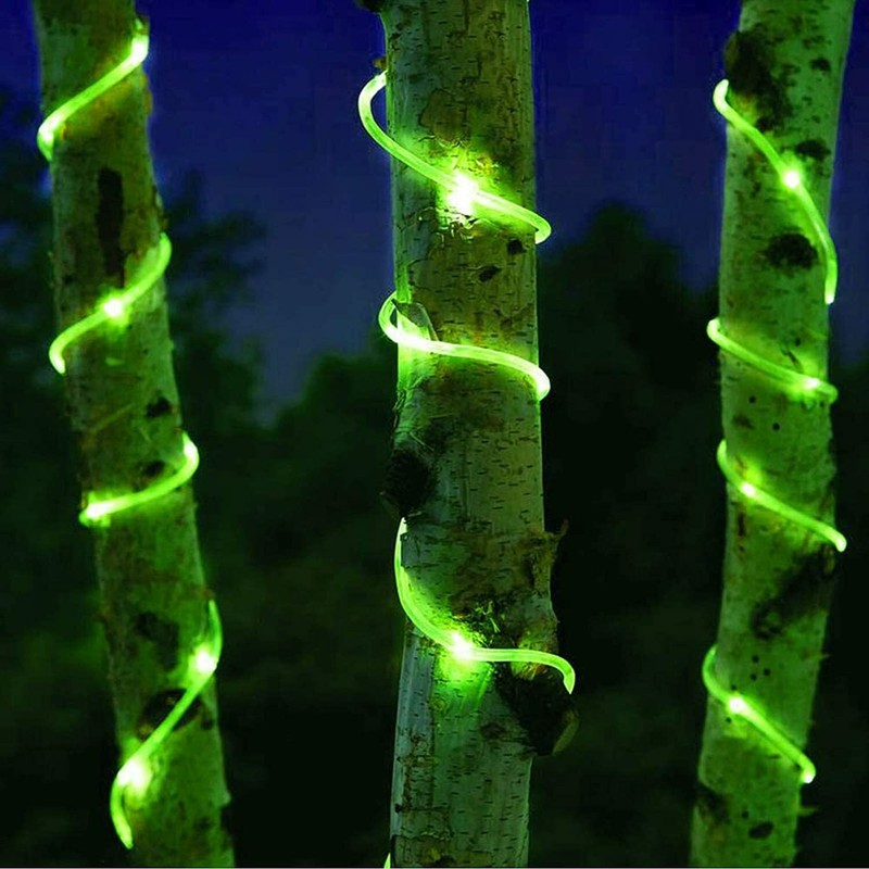 23-105FT LED Solar String Lights Outdoor Garden Party Xmas Fairy Wedding Decor gallery