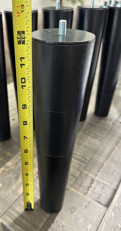 12" Adjustable Bed Base Leg Post Tapered 6x Leg Support Tempurpedic EASE 4.0 NEW gallery