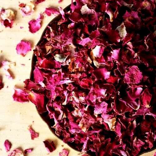 Rose Petals Fragrant Dried ~ 2 oz. Freshly Packed USA Free Ship gallery