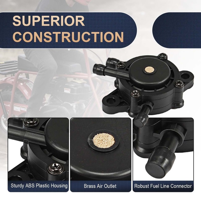 Fuel Pump Fuel Filter Kit For Predator 212cc 196cc GX160 GX200 Go Kart Mini Bike gallery