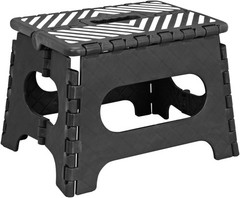 Folding Step Stool Lightweight Portable Non-Slip Kids Adult Kitchen Bathroom