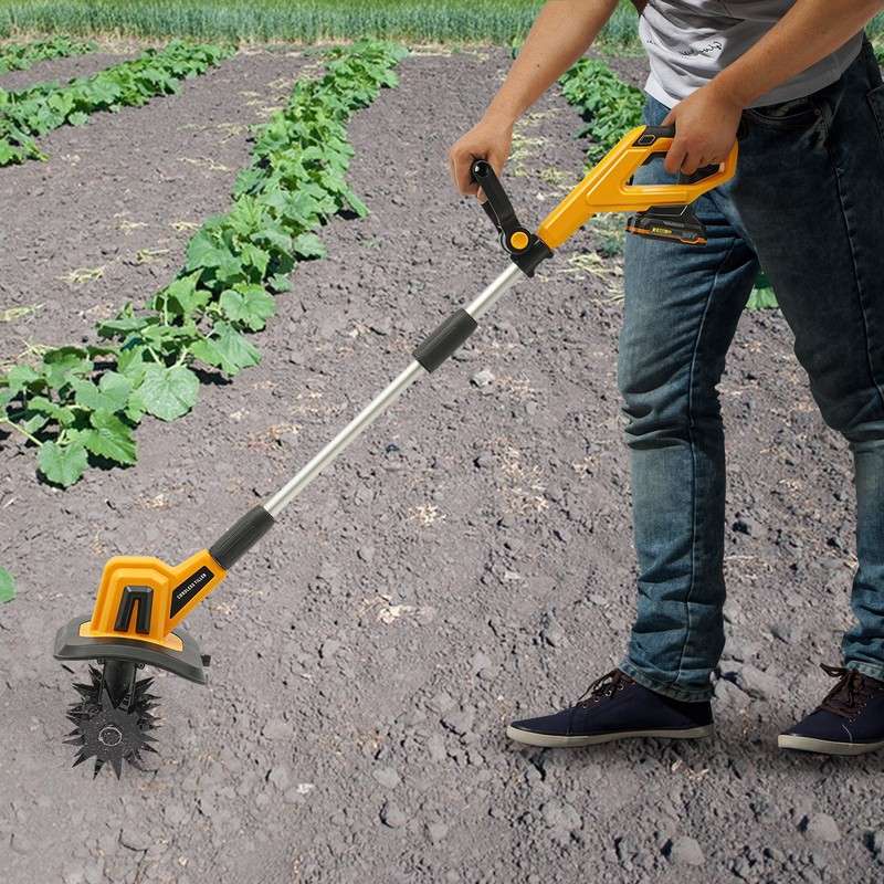 Cordless Tilling Machine, Lithium Battery Garden Micro Tiller, Tilling Machine gallery