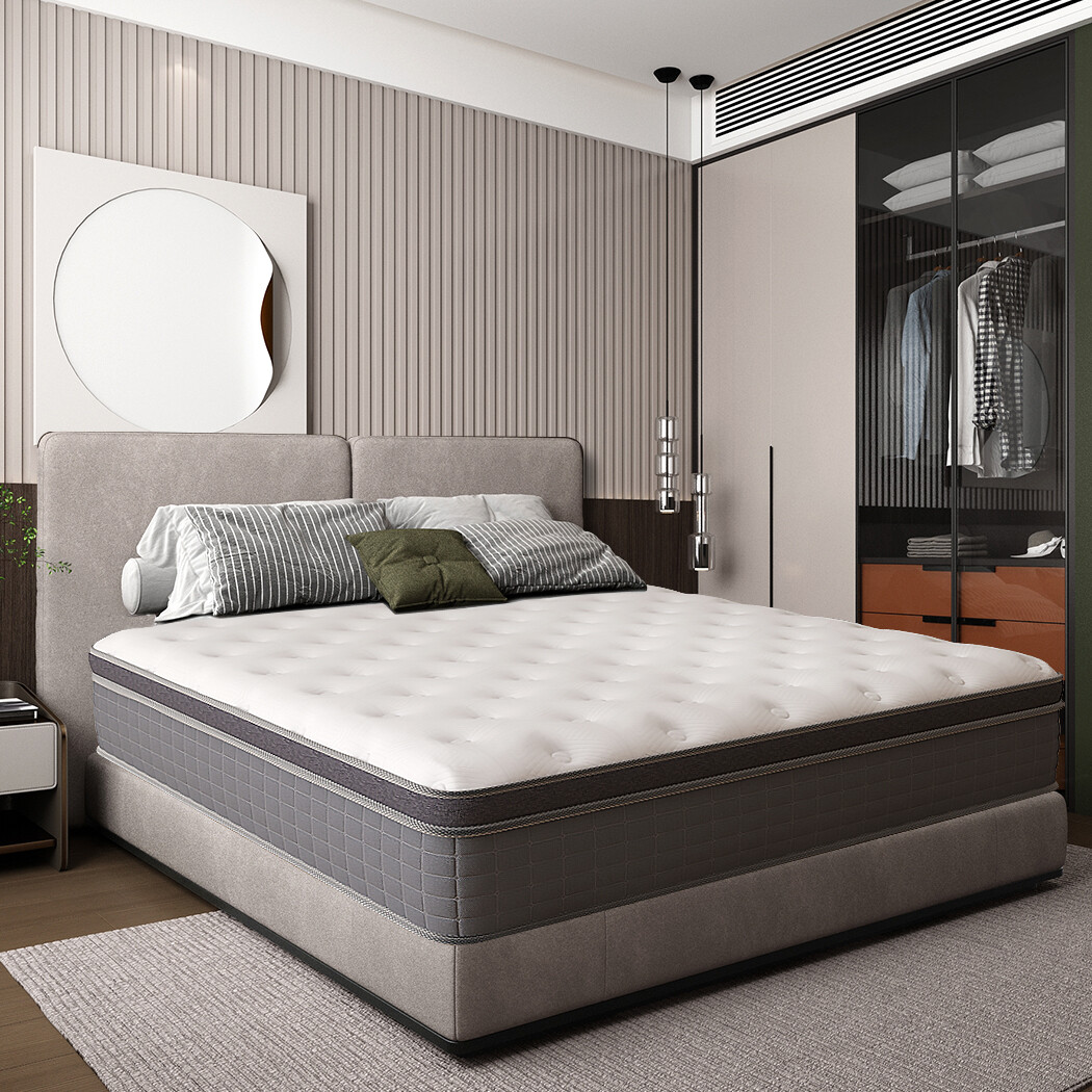 MICOOLS 12/14 Inch Mattress Twin Full Queen King Size Medium Firm Bed In a box gallery